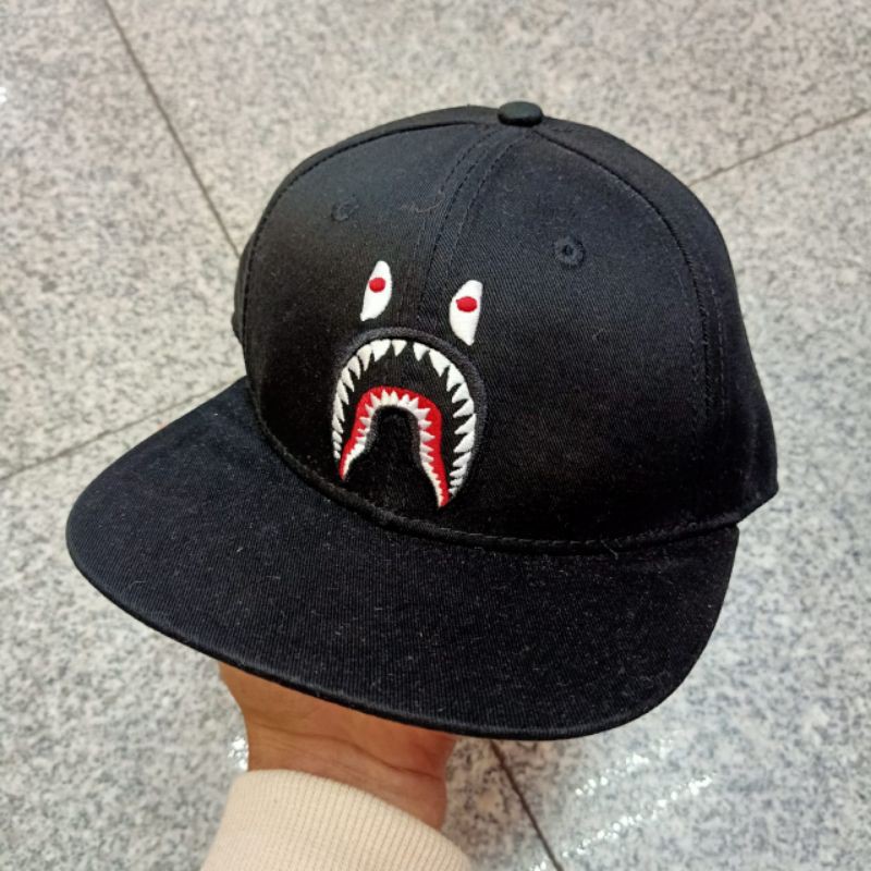 Topi Ape Shark Hip Hop Topi Import Unisex