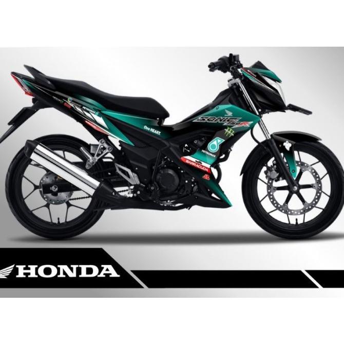 Kualitas terbaik] Sale Sticker Decal Variasi Honda Sonic 150 R Full Body Custom Petronas