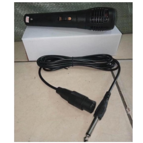 Mic Karaoke Kabel untuk speaker colokan Besar