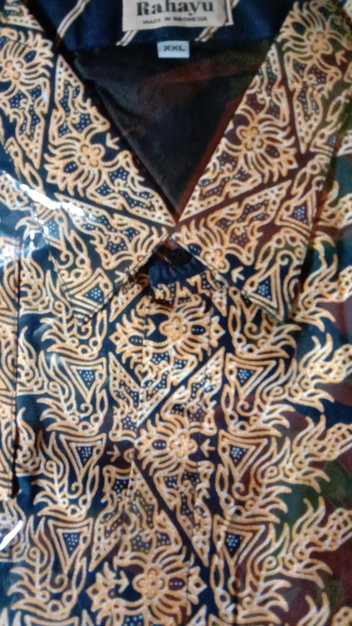 Modang Navi Kemeja Batik Pria Lengan Panjang Full Furing Katun Halus Sragenan