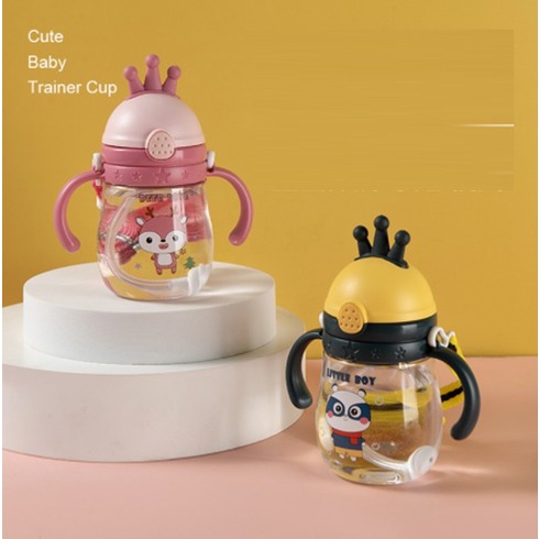 [FREE TALI] Botol Minum Anak Model Mahkota 560 ml 300 ml / Botol Minum Karakter / Botol Minum Besar