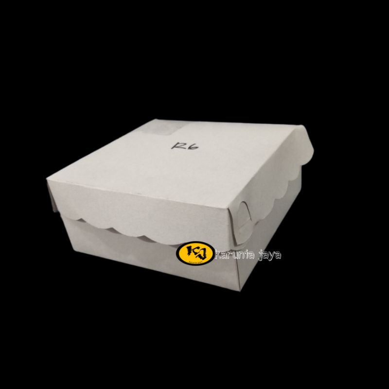 Dus Kue R6 Tebal 310 (15x15x6,5)