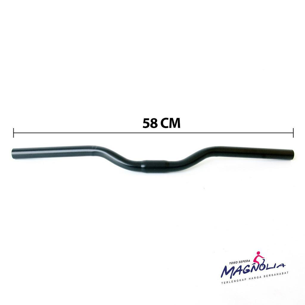 Handlebar Stir Stang Sepeda MTB 25.4 MM Model Kawa Bahan Steel Merk Pacific Komponen Sepeda