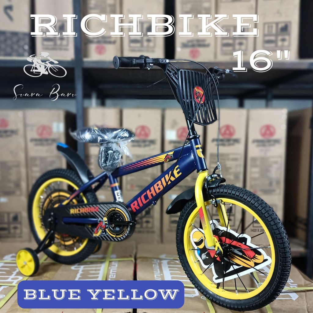 SEPEDA ANAK BMX RICHBIKE 16 INCH