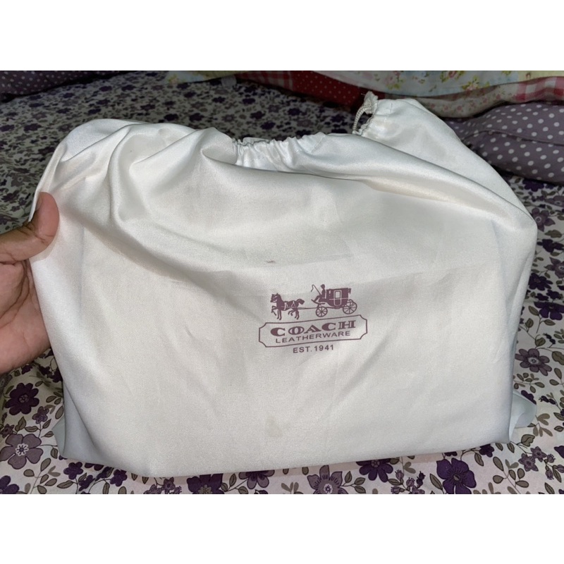 Tas Selempang COACH Putih