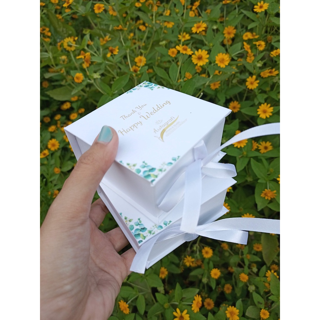 

Gift BOX 12x12x5cm || Custom Design || Kotak Kado accesories || hampers || Kotak Perhiasan