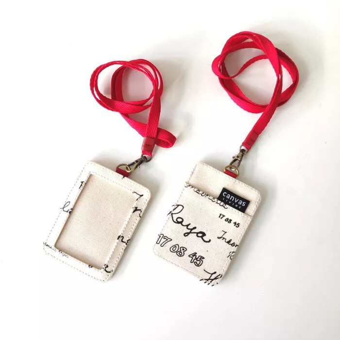 

ID Lanyard Indonesia Raya Natural Canvas Living