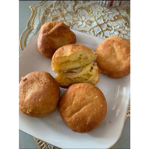 

Frozen Food Donat/ Roti goreng isi kacang hijau Homemade