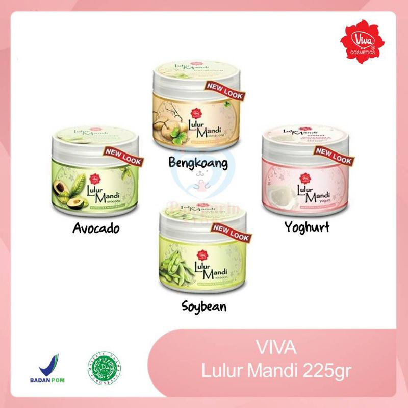 VIVA LULUR MANDI 225GR / LULUR VIVA TERMURAH / LULUR MANDI TERMURAH