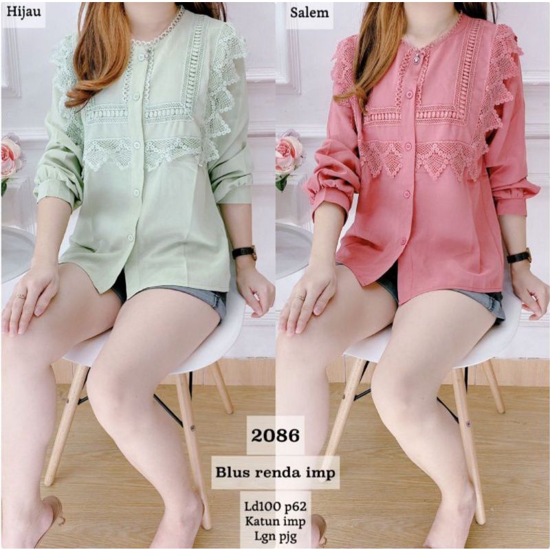 blouse CASANDRA burkat import