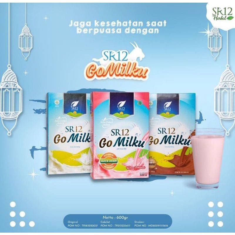 

SR12 Susu Kambing Ettawa GOMILKU 600GRAM Berkhasiat Banyak Manfaat