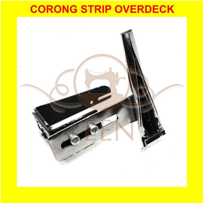 Corong Strip Adidas Overdeck Mesin Jahit Industri Overdek Binder LEEN