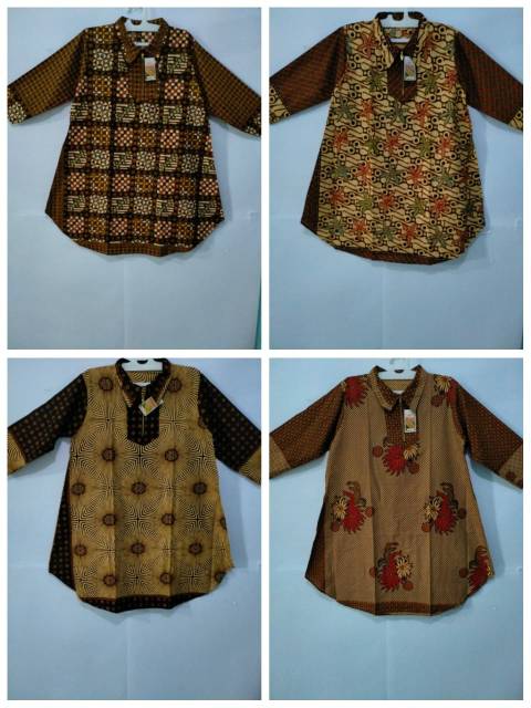 (BISA COD) TUNIK BATIK WANITA UKURAN ALL SIZE FIT TO XL