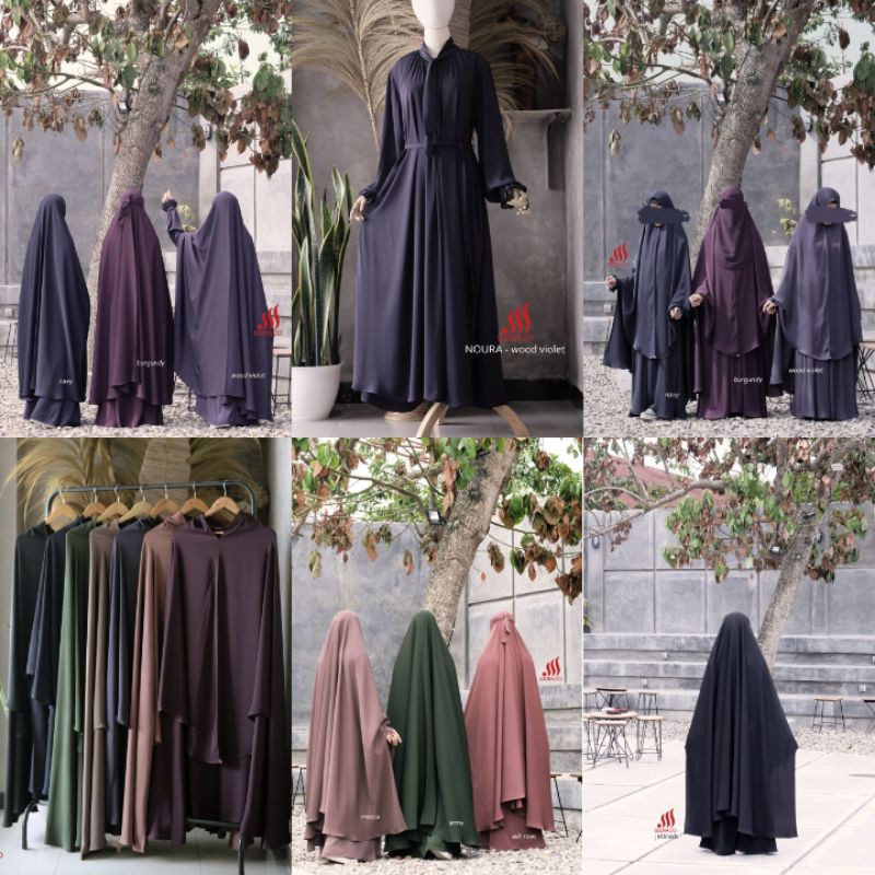 set gamis noura by sidra co