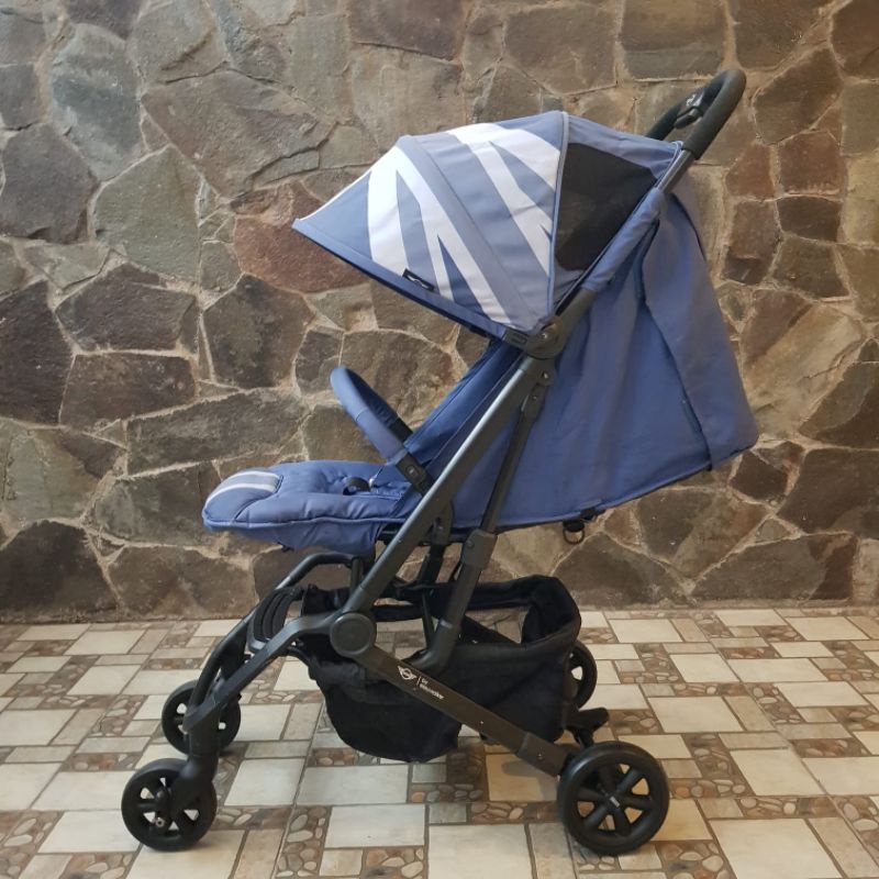 Preloved Stroller Easywalker Mini XS Blue Jack