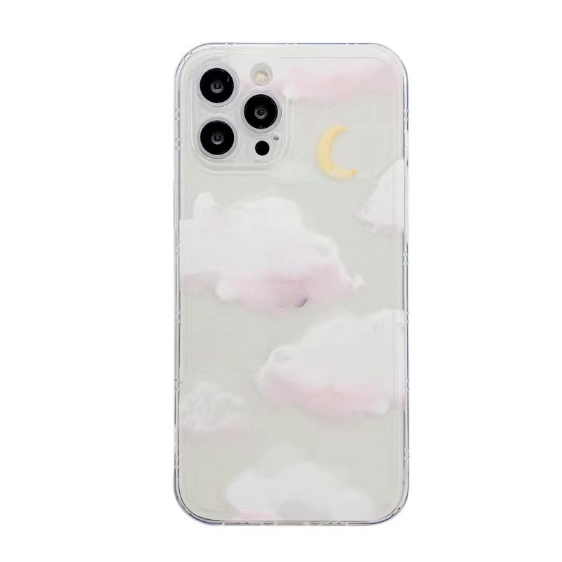 Cloudy Case Iphone SE2 plus 7 7+ 8 8+ X Xs Xr XsMAX 11 11Pro 11ProMax 12 12Mini 12ProMax Pro Max