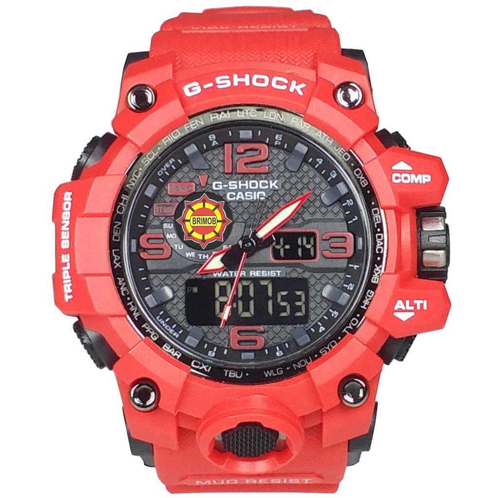 Exclusive Jam BRIMOB Double Time (Full Merah)