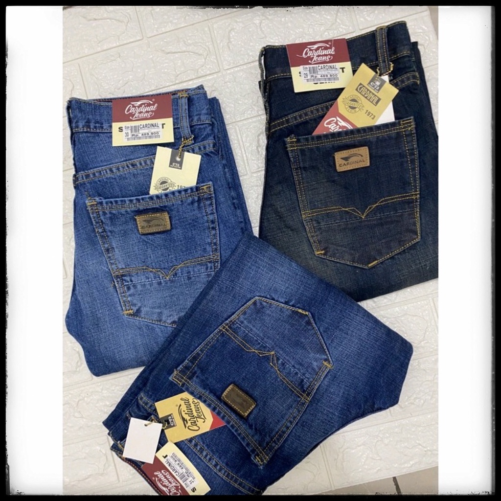 PROMO CELANA JEANS CARDINAL PRIA PANJANG/CELANA CARDINAL PANJANG PRIA REGULER/CELANA PANJANG JEANS P