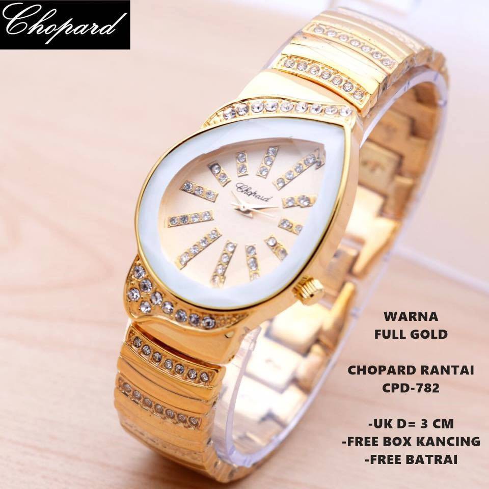 JAM TANGAN WANITA CPD-782 RANTAI UK D=3CM