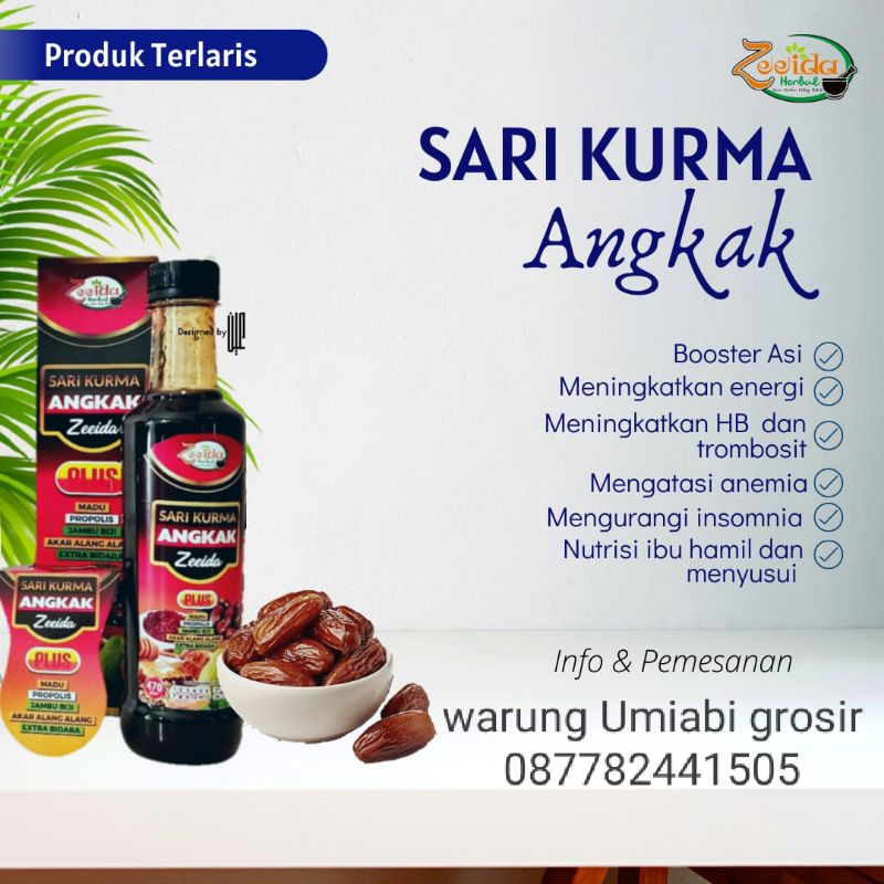 

SARI KURMA ANGKAK ZEIDA 470ML