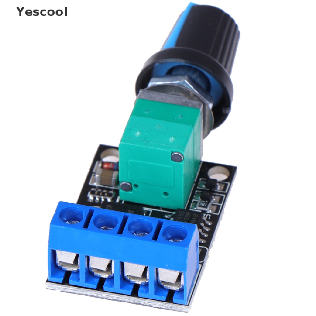 Yescool regulator Pengontrol Kecepatan motor dc pwm 5V-16v 10a