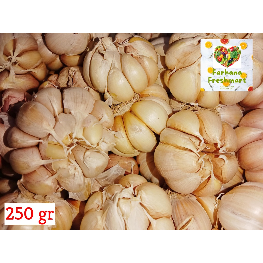 

JUAL MURAH BAWANG PUTIH BIASA 250 GR