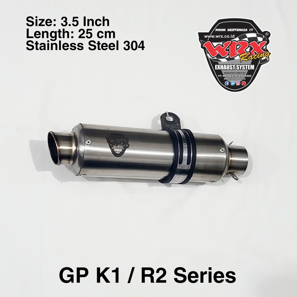 Knalpot WRX GP SS K175 Nmax