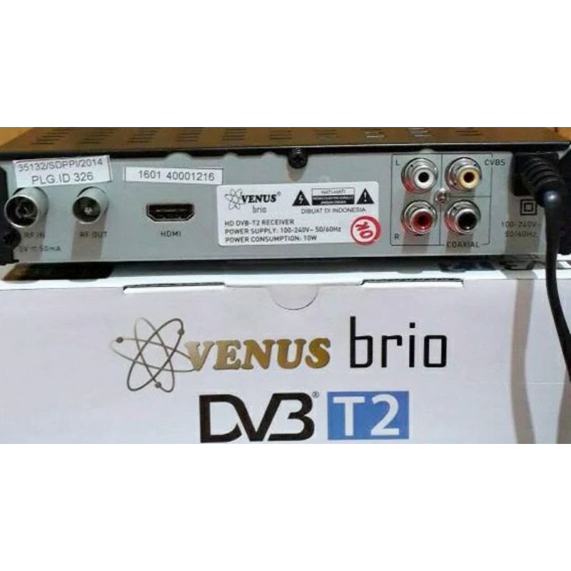 STB VENUS Set to box dvbt2 antena digital venus cabai rawit Full hd