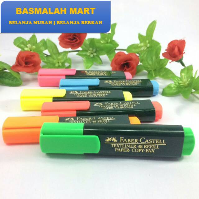

STABILO FABER CASTELL TEXTLINER ATK MURAH Termurah (Ilham Berkah Mart)