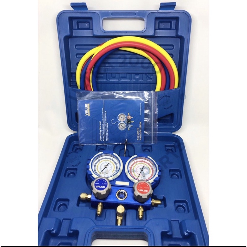 Manifold Double R410a Value VMG-2-R410a-B / Manifold Value R410