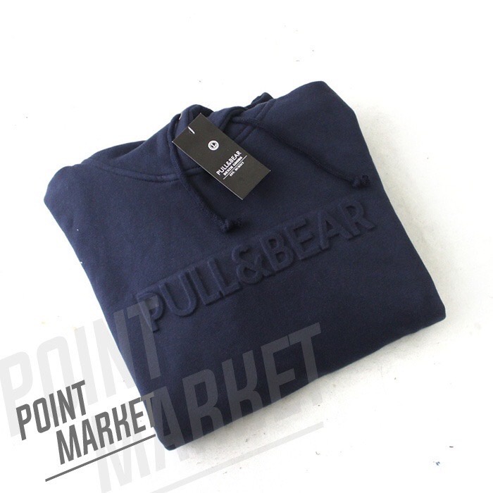 HOODIE PULL&amp;BEAR EMBOSED FULLTAG - SWEATER H&amp;M PREMIUM ORIGINAL