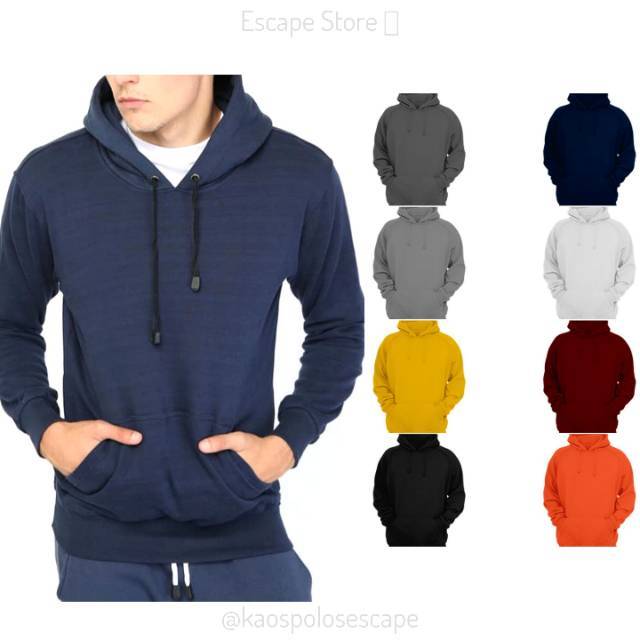 Jaket Hoodie Jumper Polos Cotton Fleece