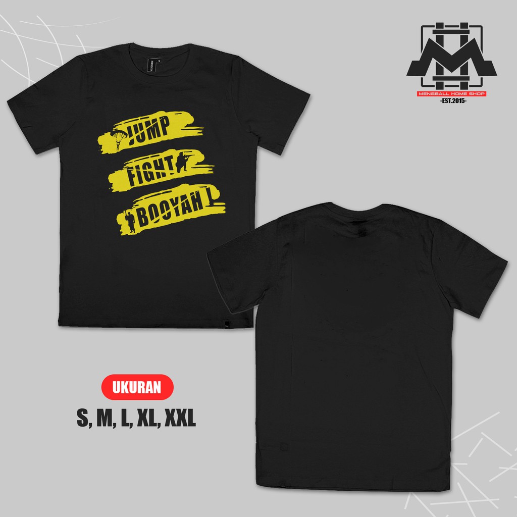 KAOS BAJU UMP FIGHT BOOYAH KAOS GAME / KAOS GAMERS / KAOS FF / KAOS CUSTOM