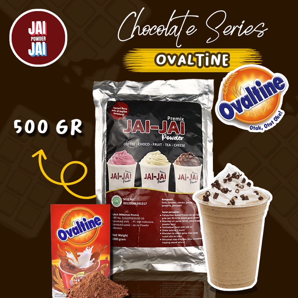 

Bubuk Minuman 500gr - OVALTINE - Jai Jai Powder