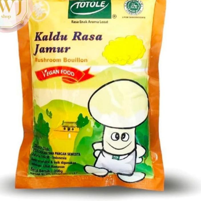 

FG5☆ TOTOLE 200GR BUMBU PENYEDAP KALDU JAMUR VEGETARIAN VEGAN FOOD Terkini