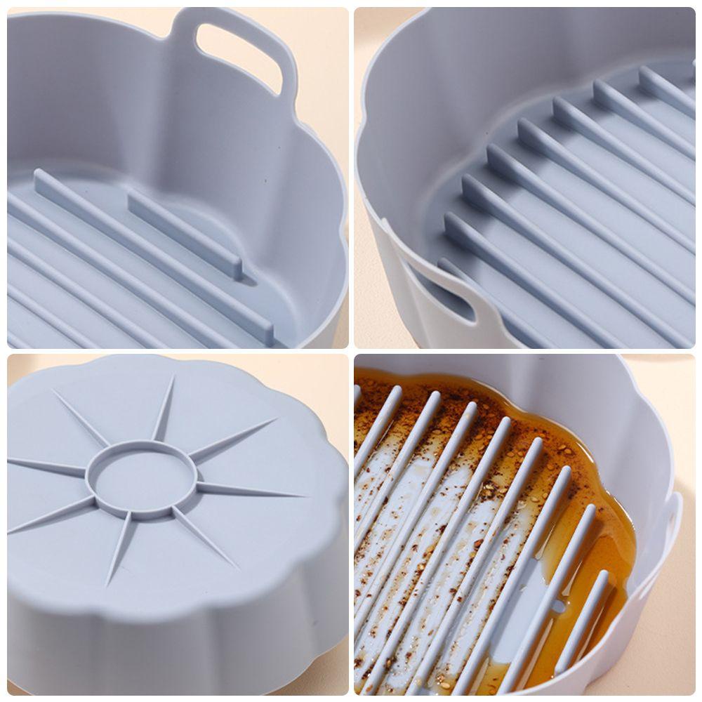 Solighter Panci Silikon Lipat Pengganti Reusable Pizza Plate Baking Basket