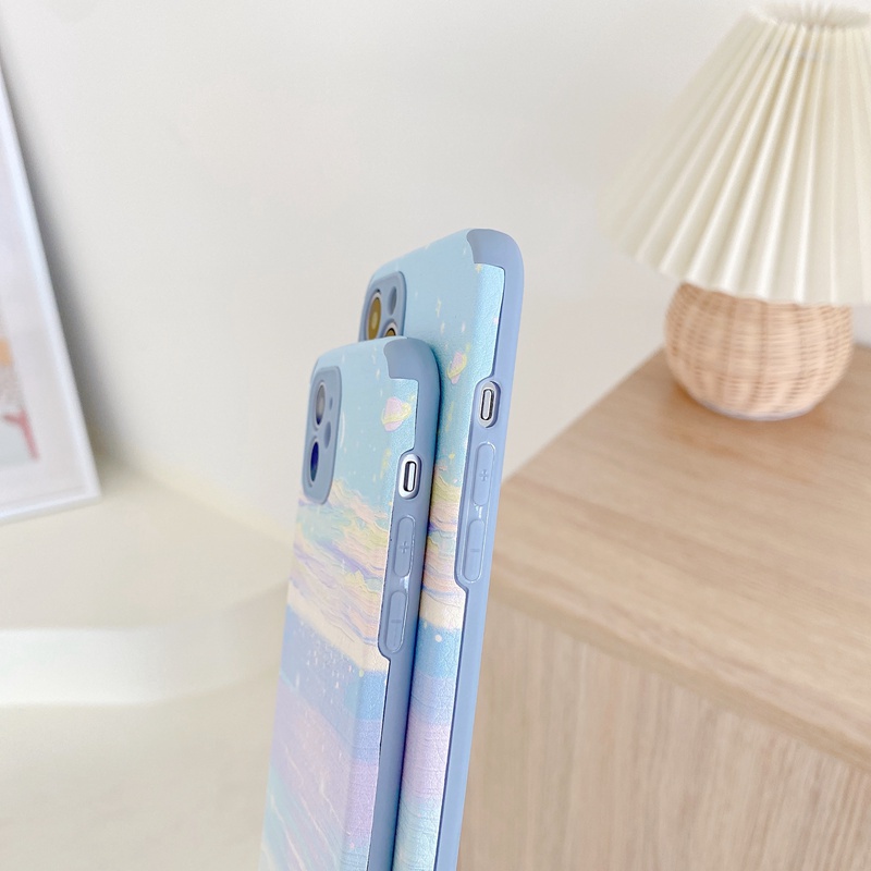 Galaxy Sky Soft Case OPPO A3S A31 F11 A5 A9 A53 A33 F9 A7 A5S A12 A52 A92 K3 K5 Reno 3 5 6 A83 Realme XT VIVO V5 Y83 Y81 V9 S1 Z1 V20 Pro Y93 Y91C Y50 Y20 Y12S Y11 Y12 Y15 Y17 Y30 V9 IPhone 6 7 8 + X XR XS 11 12 Mini Pro Max Xiaomi Redmi Note 8 10 Pro-4