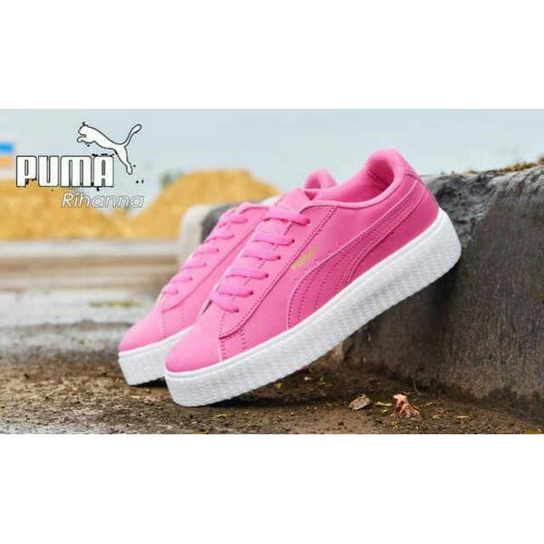 SEPATU PUMA RIHANNA PINK SOLID FULL