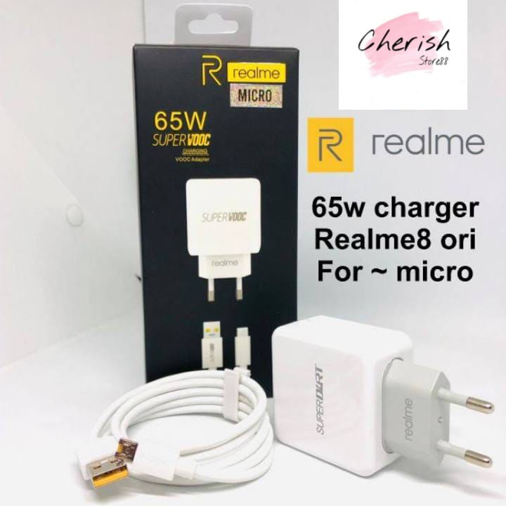 CHARGER REALME R17 65W CASAN HP SUPER VOOC TRAVEL CHARGER HANDPHONE