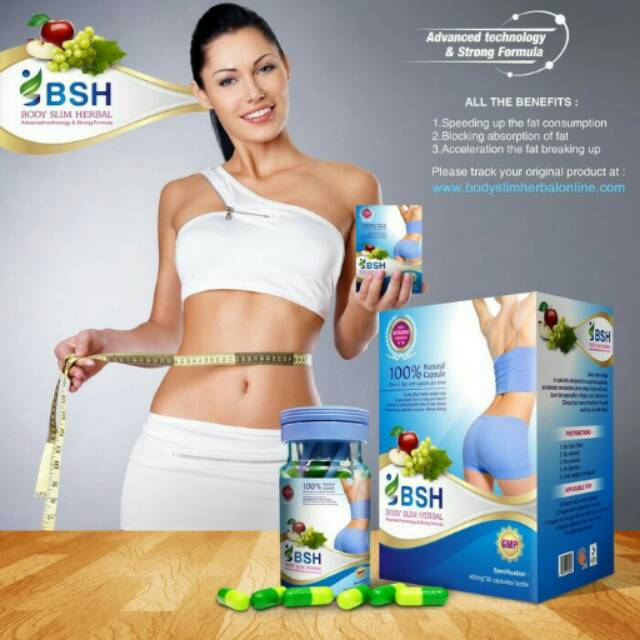 BSH body slim herbal asli