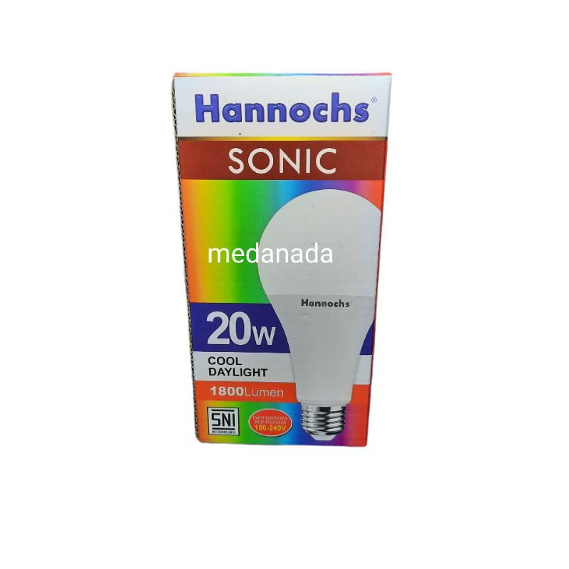 Bola lampu LED Hannochs Sonic 20watt, 20w.