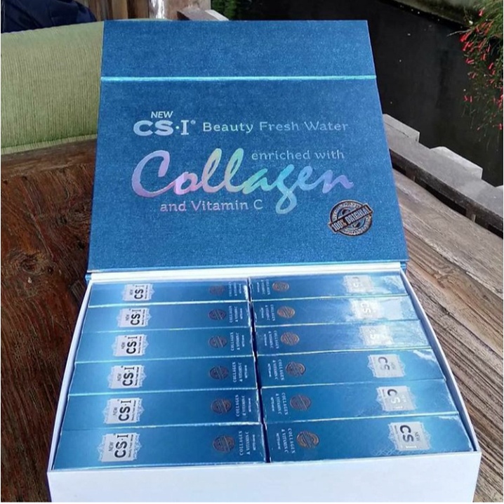 CS-I Beauty Water Spray CS.I CSI Collagen & Vit C Original BPOM & MUI