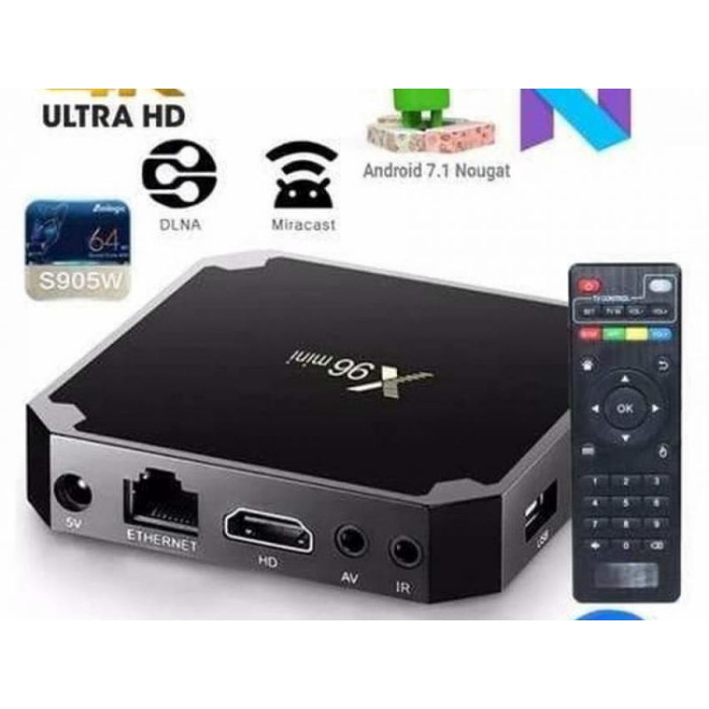 PROMO - New Android 7.1 Android Tv Box X96 mini RAM 2G ROM 16G