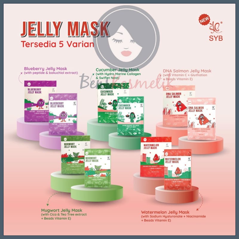 NEW SYB Jelly Mask bpom