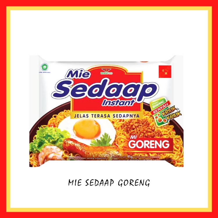 

MIE SEDAP GORENG (HARGA SATUAN) - Mie Sedaap