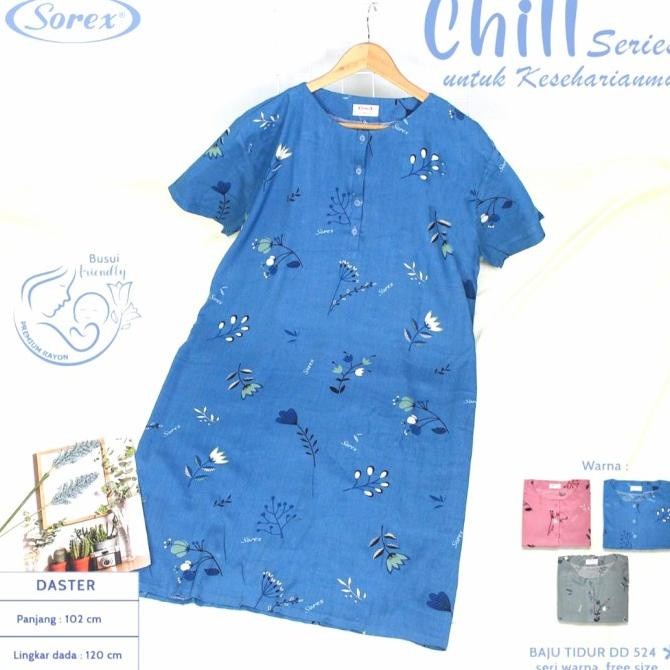 Home dress Daster Sorex Busui Friendly Baju Tidur