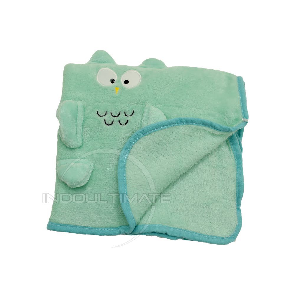 Selimut Bayi bergambar Tebal Lembut Halus JUMBO (110cmx80cm) Baby Blanket Selimut Tidur Bayi BS-10