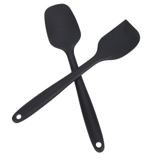 Jual Silicone Spatula Set of 10 Include 4 Mini Spatulas, Heat Resistant