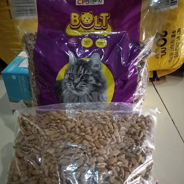 Bolt 1kg Makanan kucing 1kg - Bolt tuna 1kg