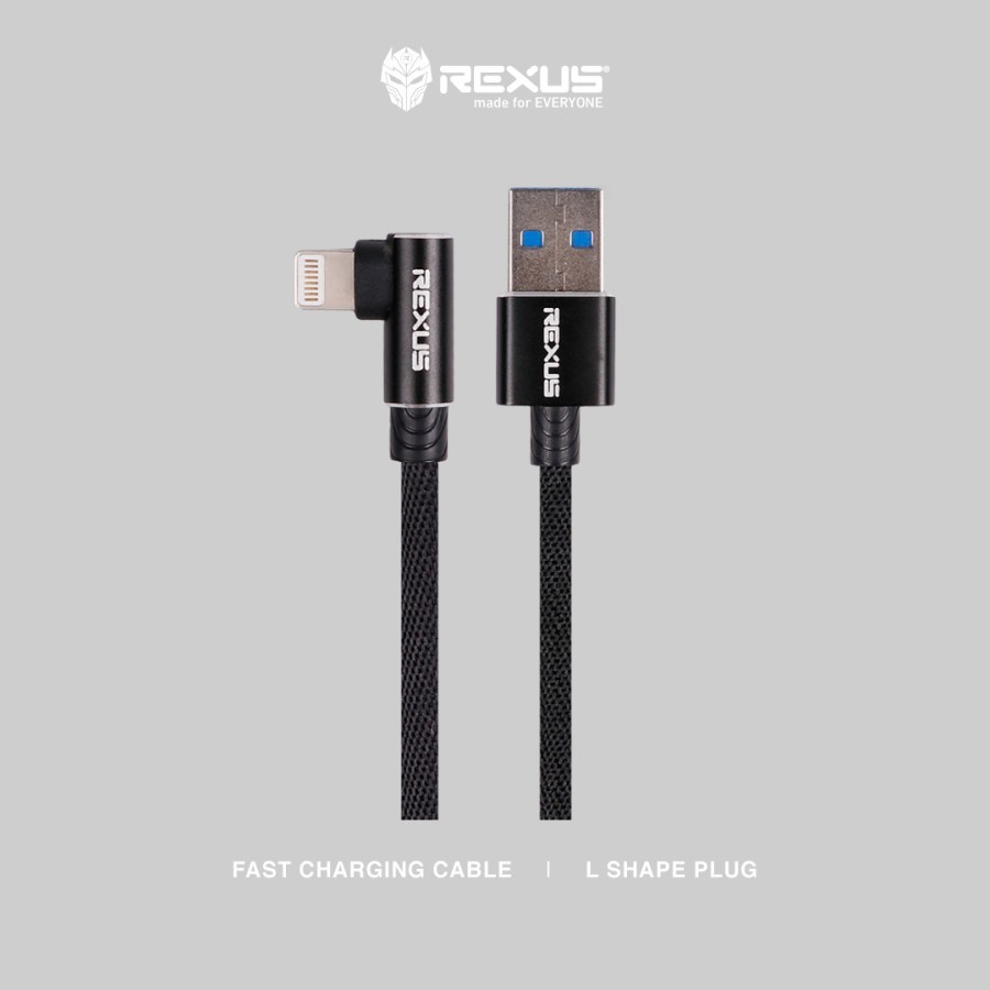 USB DATA CABLE REXUS CB135L Lightning 2M Original | ITECHBALI